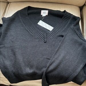 BDG Classic Black Knit Pullover